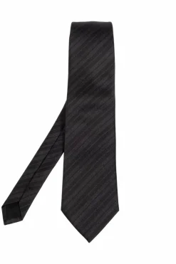 Saint Laurent BLACK Silk tie