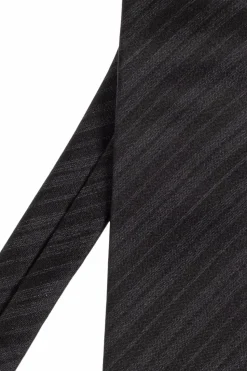Saint Laurent BLACK Silk tie