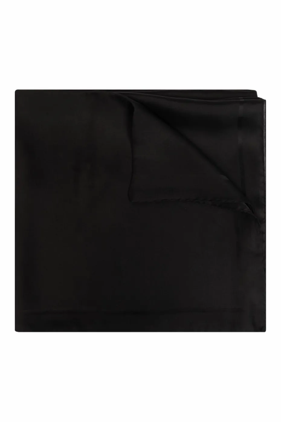 Saint Laurent BLACK Silk scarf