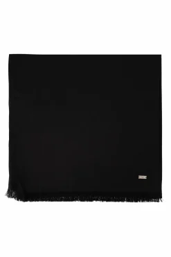 Saint Laurent BLACK Silk scarf