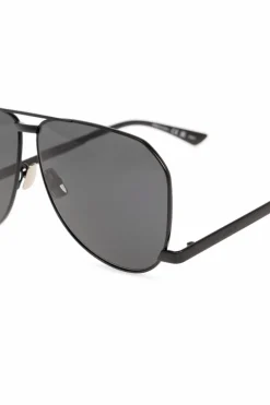 Saint Laurent BLACK ‘SL 690 Dust’ sunglasses