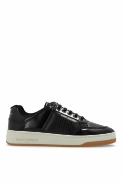 Saint Laurent BLACK ‘SL51 Low’ satin sneakers