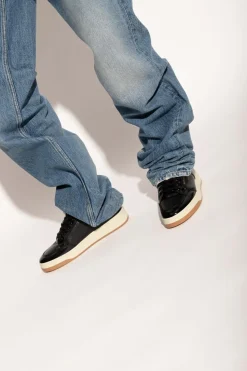 Saint Laurent BLACK ‘SL51 Low’ satin sneakers