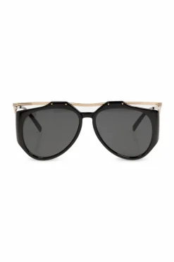 Saint Laurent BLACK ‘SL M137 Amelia’ Sunglasses