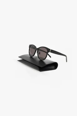 Saint Laurent BLACK ‘SL M107/K’ sunglasses