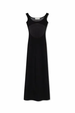 Saint Laurent BLACK Sleeveless dress