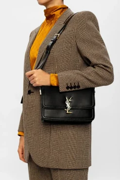 Saint Laurent BLACK ‘Solferino Medium’ shoulder bag