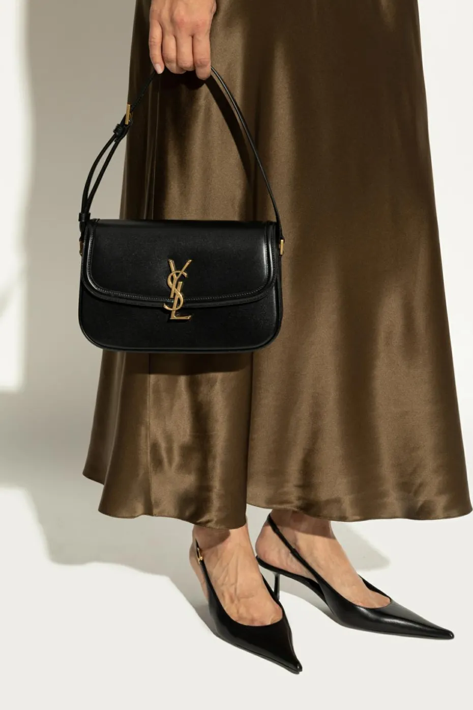 Saint Laurent BLACK ‘Solferino Medium’ bag