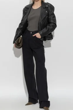 Saint Laurent BLACK Straight leg jeans