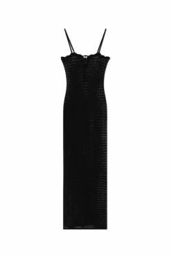 Saint Laurent BLACK Strappy Dress