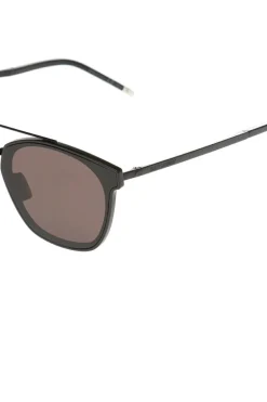 Saint Laurent BLACK Sunglasses with a logo