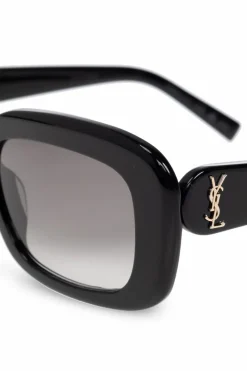 Saint Laurent BLACK Sunglasses SL M130