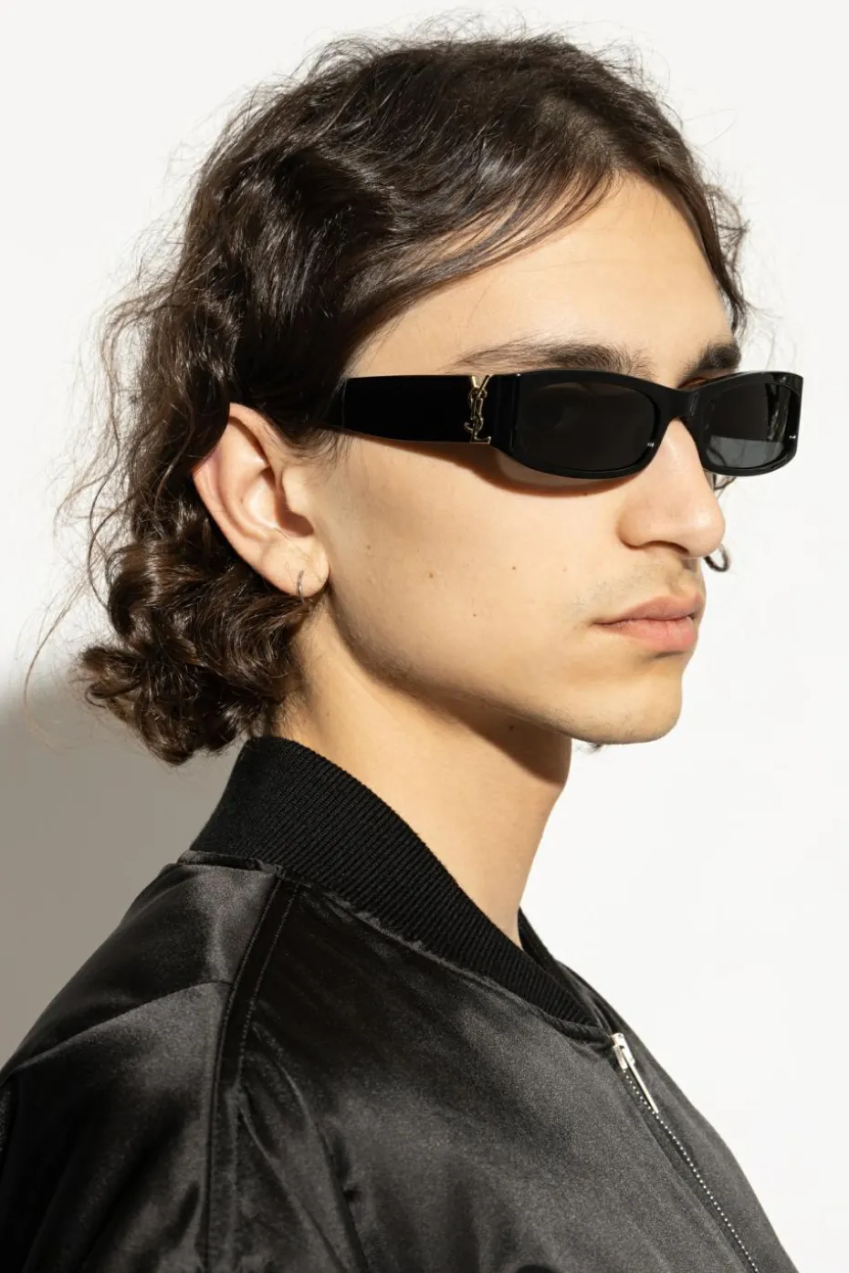 Saint Laurent BLACK Sunglasses `SL M152`