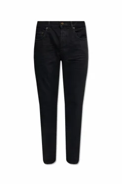 Saint Laurent BLACK Tapered leg jeans
