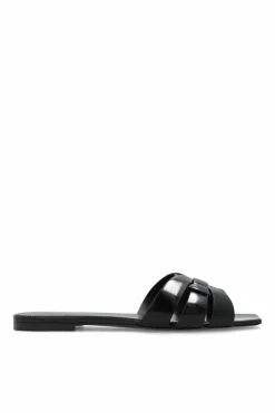 Saint Laurent BLACK ‘Tribute’ slides