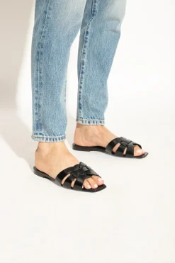Saint Laurent BLACK ‘Tribute’ slides