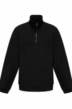 Saint Laurent BLACK Turtleneck Sweatshirt