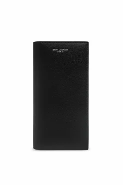 Saint Laurent BLACK Wallet with logo