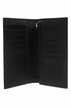 Saint Laurent BLACK Wallet with logo