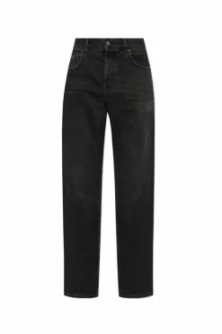 Saint Laurent BLACK Wide-leg jeans