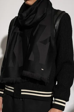 Saint Laurent BLACK Wool scarf