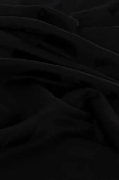 Saint Laurent BLACK Wool scarf