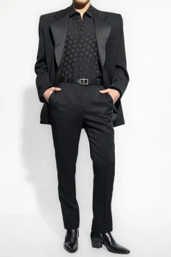 Saint Laurent BLACK Wool blazer