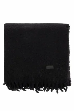 Saint Laurent BLACK Wool scarf