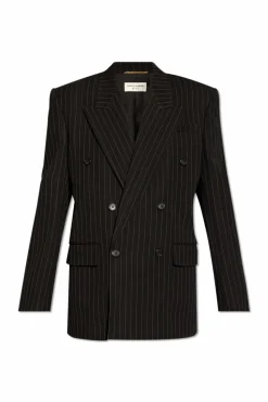 Saint Laurent BLACK Woolen blazer