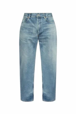 Saint Laurent BLUE Distressed Jeans