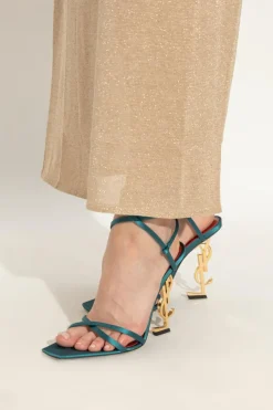 Saint Laurent BLUE Heeled sandals Opyum