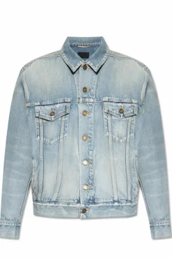 Saint Laurent BLUE Oversize denim jacket