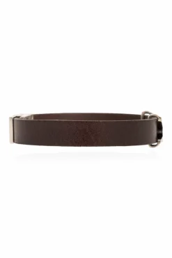Saint Laurent BROWN Bracelet with logo