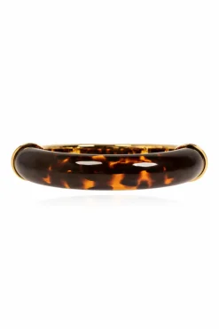 Saint Laurent BROWN Brass Bracelet
