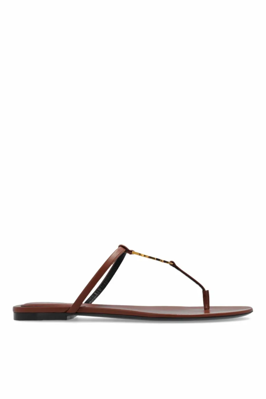 Saint Laurent BROWN ‘Cassandra’ Slides
