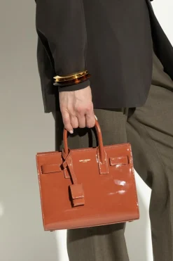 Saint Laurent BROWN Handbag Sac de Jour Nano