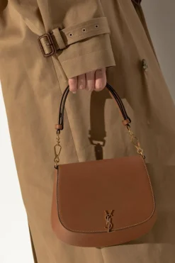 Saint Laurent BROWN Handbag 'Voltaire'