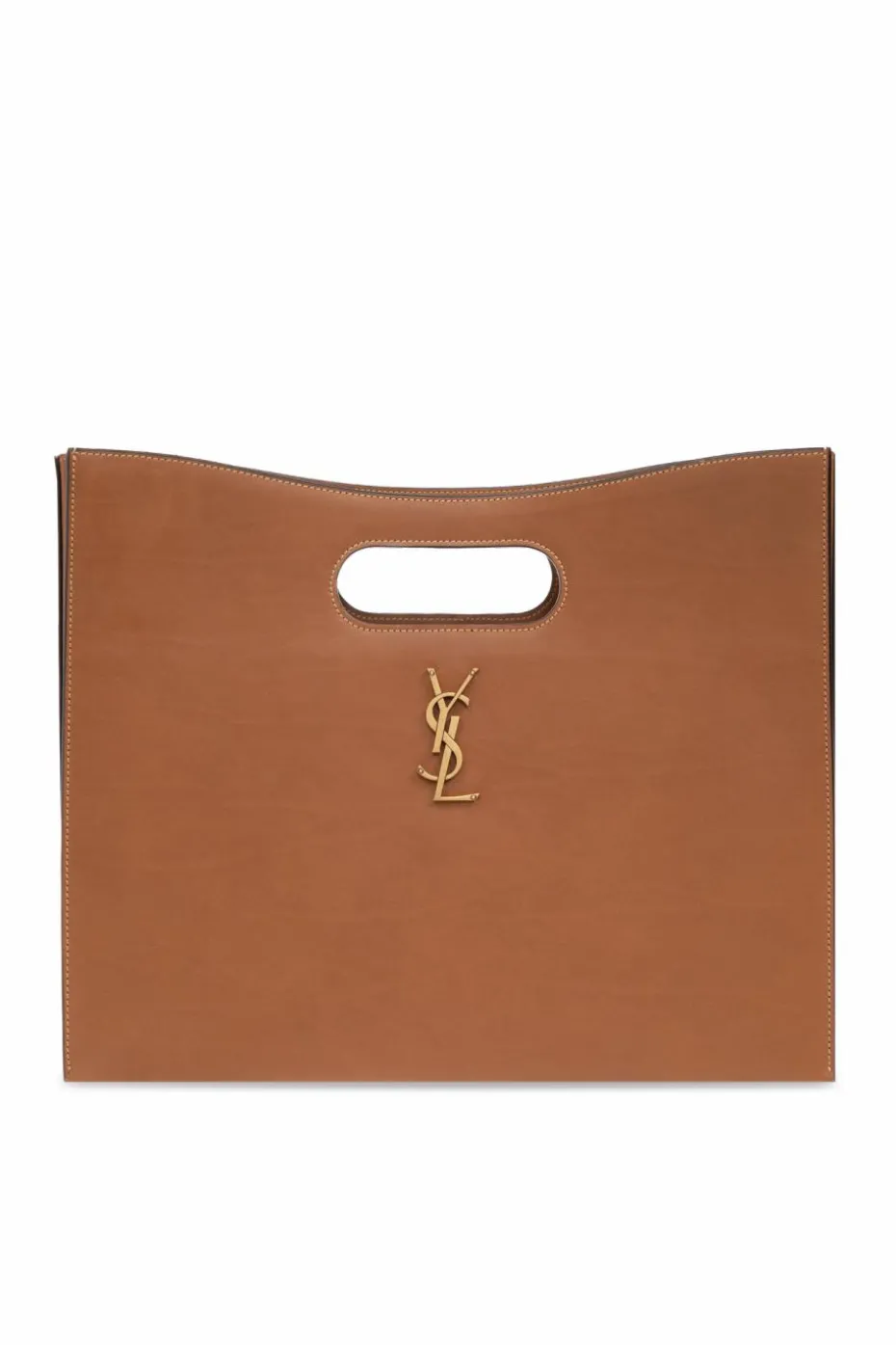 Saint Laurent BROWN Handbag `Junon`