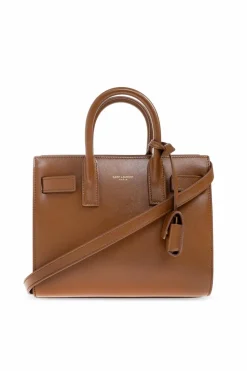 Saint Laurent BROWN Handbag "Sac De Jour Nano"
