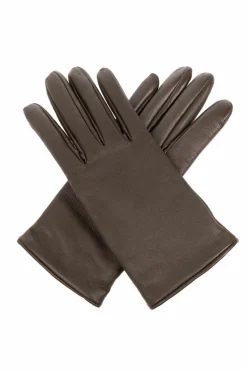 Saint Laurent BROWN Leather gloves
