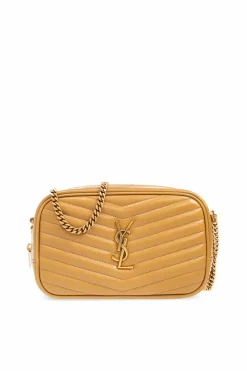 Saint Laurent BROWN ‘Lou Mini’ shoulder bag