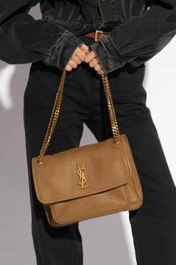 Saint Laurent BROWN ‘Niki Medium’ shoulder bag