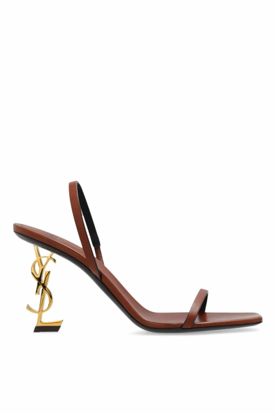 Saint Laurent BROWN ‘Opyum’ Sandals