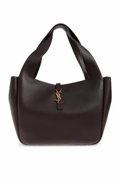 Saint Laurent BROWN Shopper bag "LE 5 _x001a_ 7 BEA"
