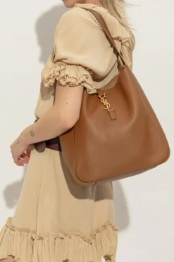 Saint Laurent BROWN Shoulder bag LE 5 a 7 Large