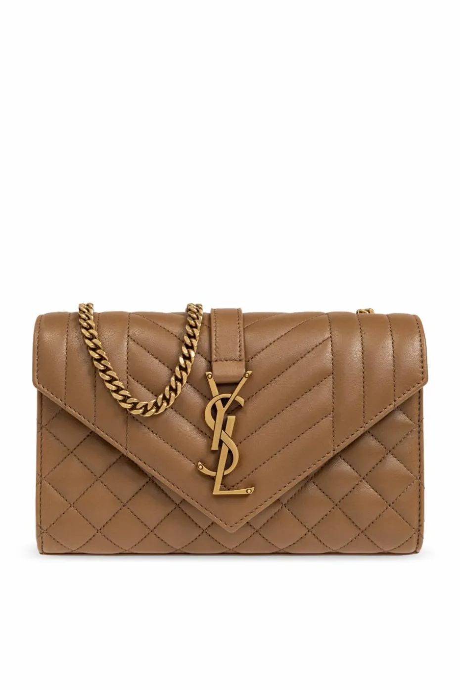 Saint Laurent BROWN Shoulder Bag Envelope