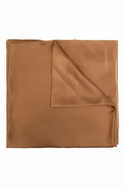 Saint Laurent BROWN Silk scarf