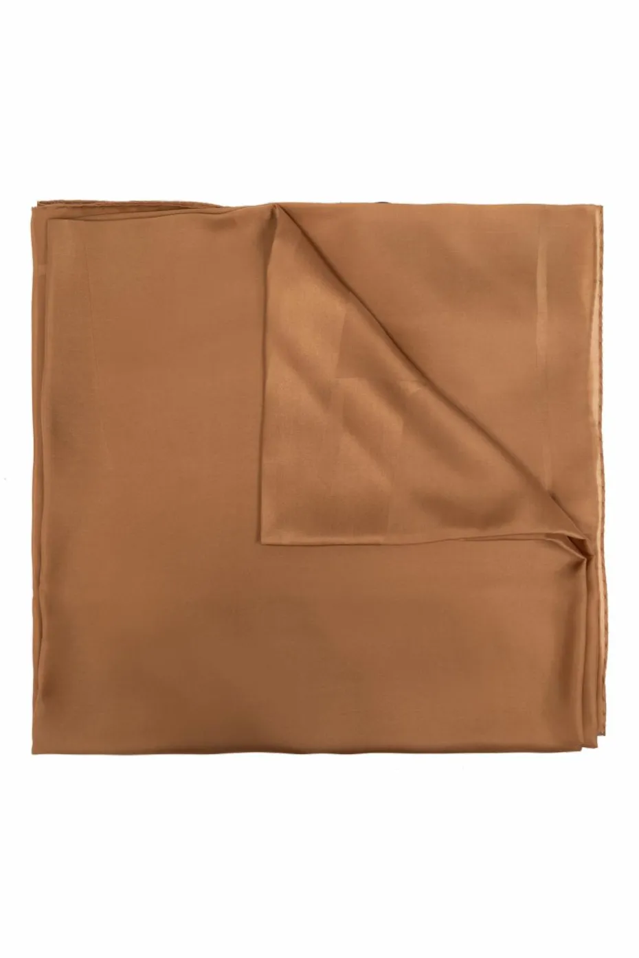 Saint Laurent BROWN Silk scarf