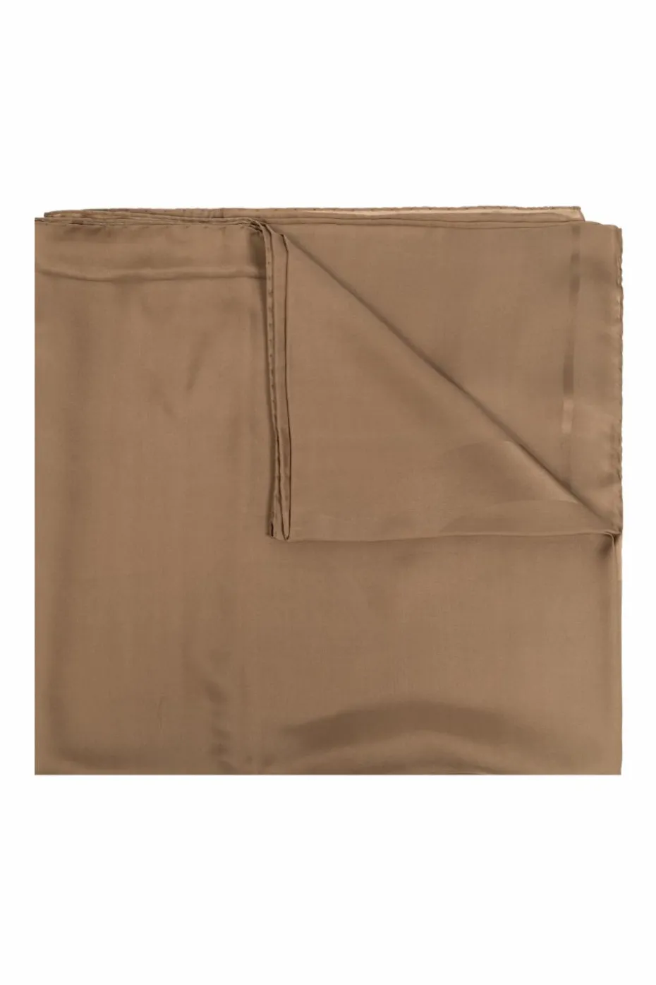 Saint Laurent BROWN Silk Scarf