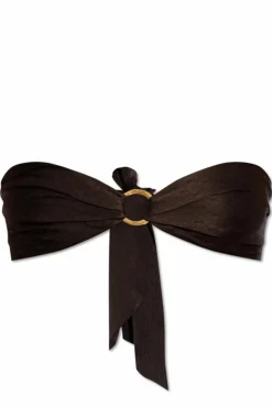 Saint Laurent BROWN Silk top